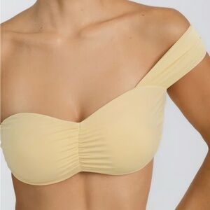 Riot Swim Peach Bikini Top